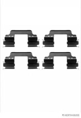 HERTH BUSS JAKOPARTS j3661025 -  Комплектующие, колодки дискового тормоза